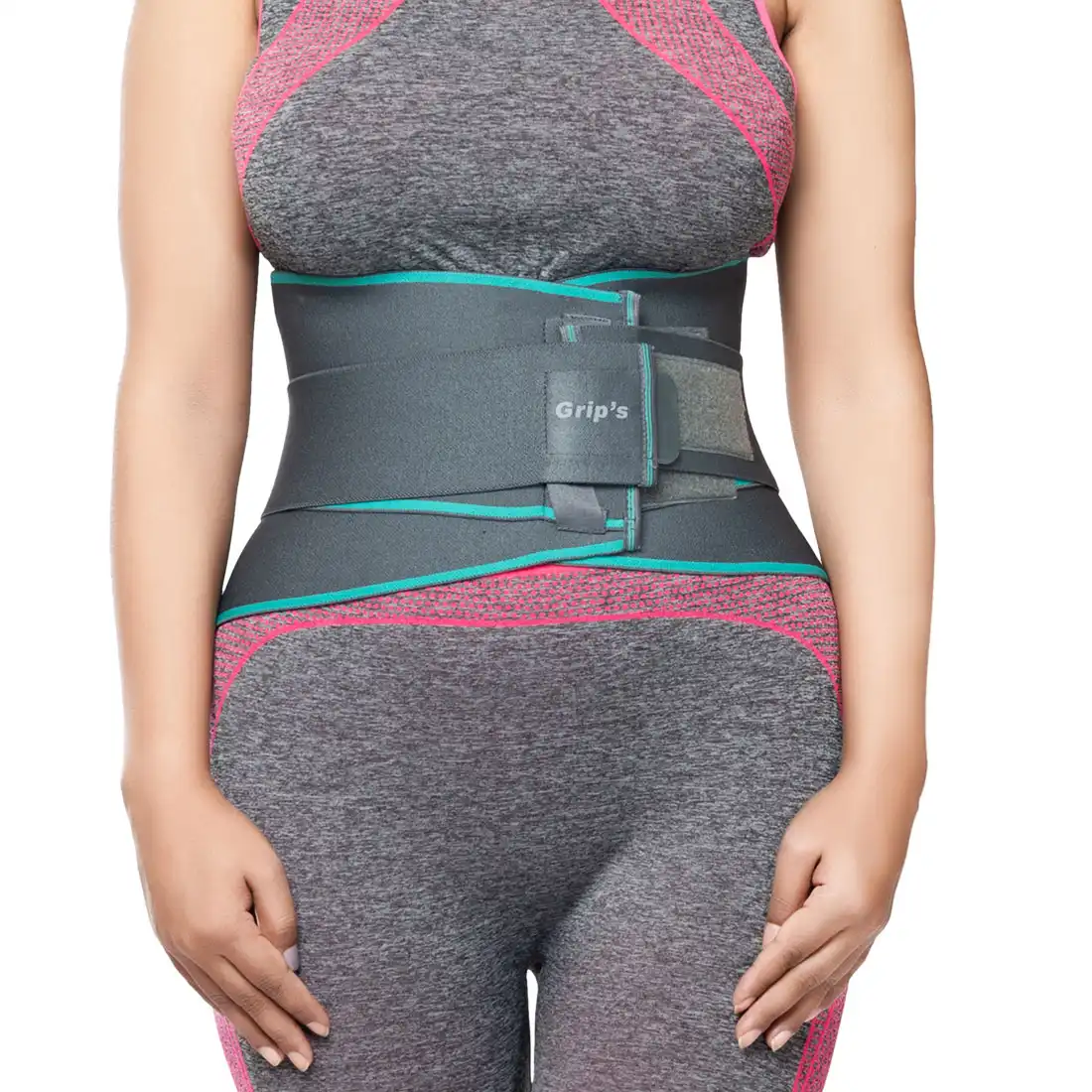 Buy Besafe Forever LS Support Waist Belt for Lower Back Pain, Grey, M  Online in India at Best Prices