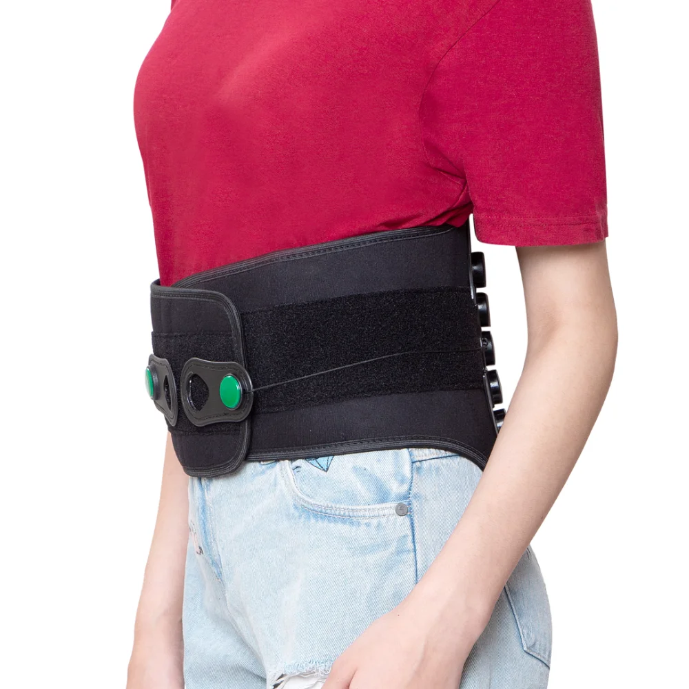 Lace Pull L. S. Belt | Lumbo Sacral Support | Grip India