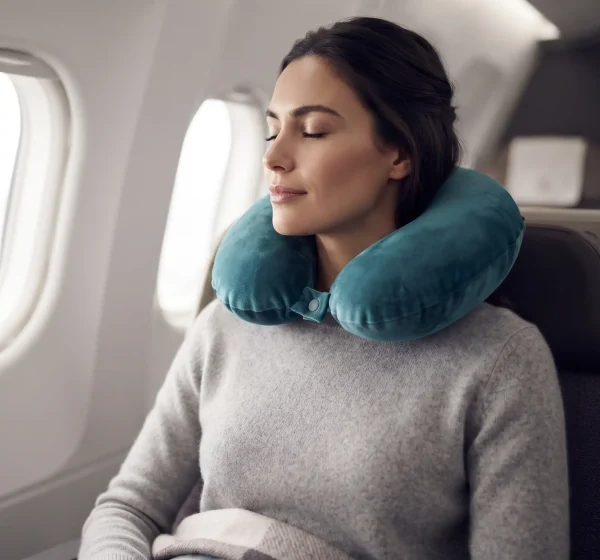 Travel Pillow – Memory Foam | Universal Neck Support | Grip India